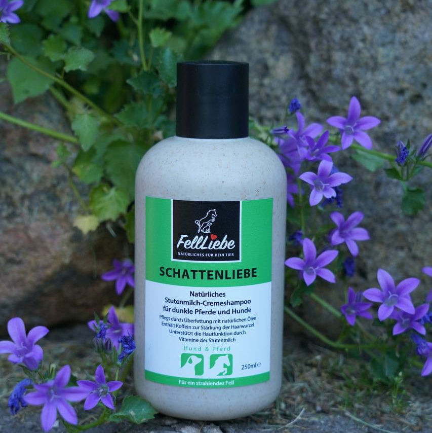 "Schattenliebe" Stutenmilch-Shampoocreme für dunkle Pferde (Art.-Nr. 006)