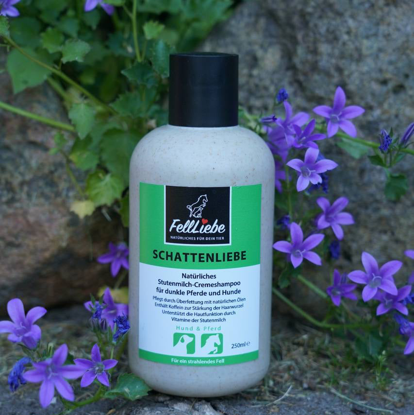 "Schattenliebe" Stutenmilch-Shampoocreme dunkle Hunde (Art.-Nr. 007)