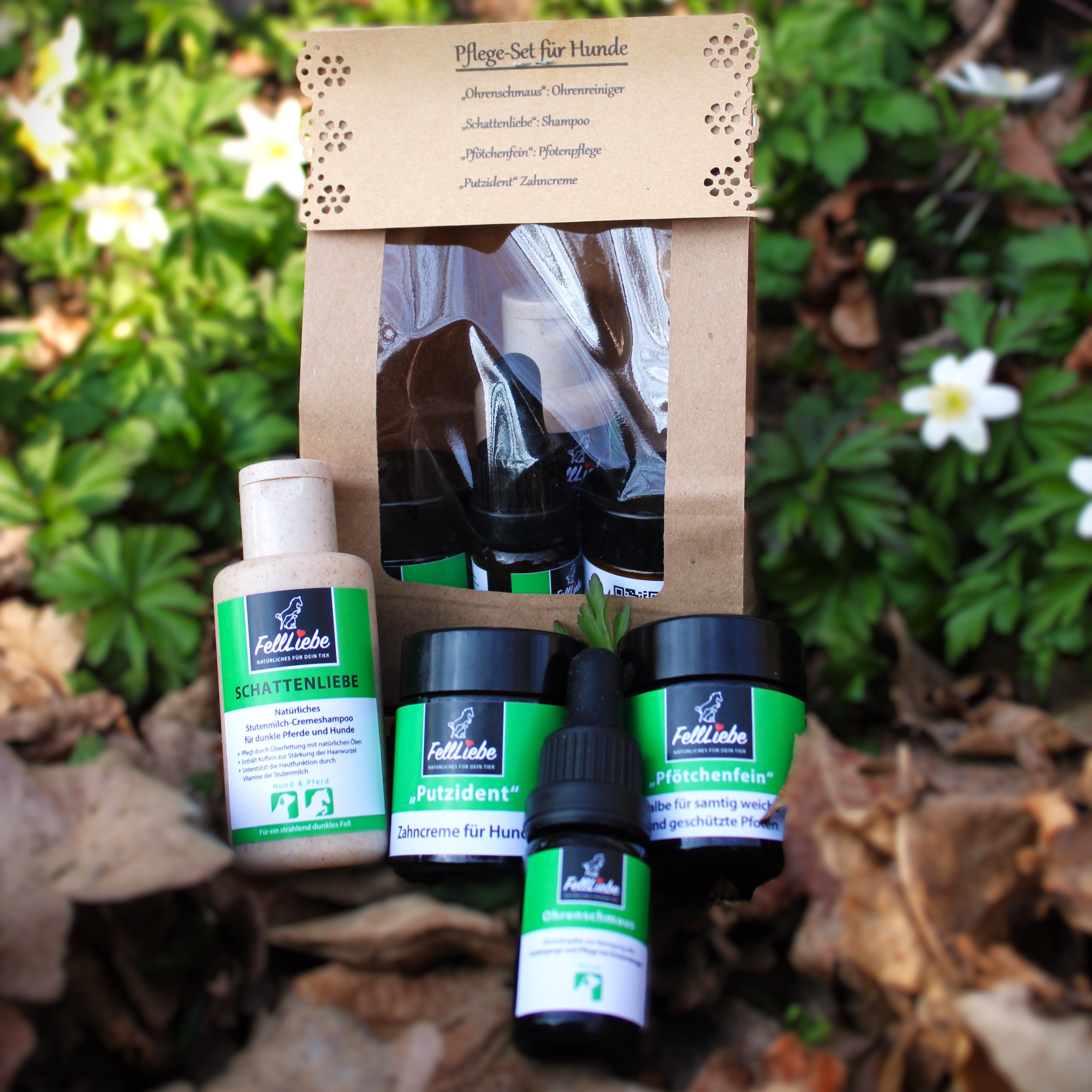 Pflegeset, Probiergrößen, Züchterset %, für Hunde/Welpen (Art.-Nr. 0031)