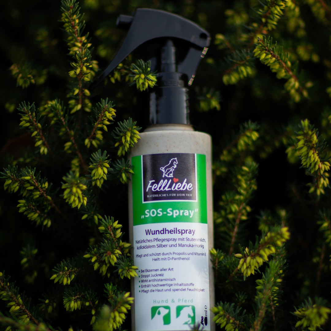 "SOS-Spray" Wundschutzspray mit kolloidalem Silber und Stutenmilch (Art.-Nr. 019)